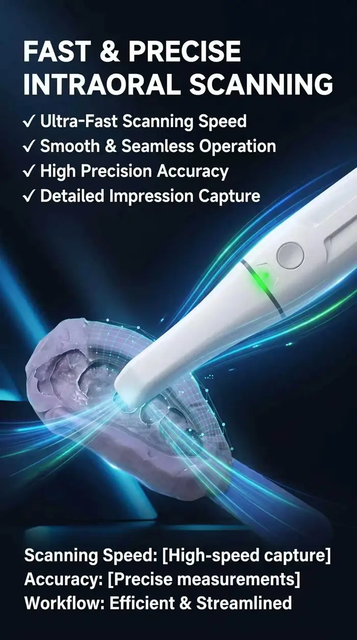 Aident AI-30 Intraoral Scanner Scan Impression